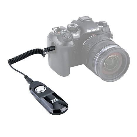 JJC Cable Disparador Disparador Remoto para Olympus OM-D E-M1 Mark ...