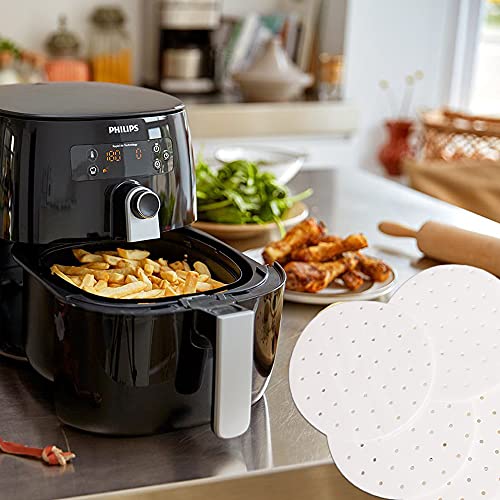 CHANGLE 500 Pcs 10 Inches Air Fryer Parchment Paper Liners,Premium