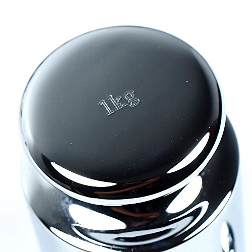 1kg 1000g Calibration Weight with Free 10 Gram Test Weight for Digital Scales