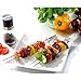GEFU BBQ Premium Barbecue Skewers for Meats, Vegetables, and Seafood, 2 Piece Set