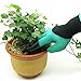 Inf-way Garden Genie Gloves, 2 pairs of Both Hand Claws Gardening Gloves for Digging & Planting