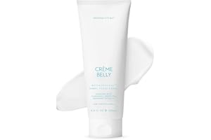 NOTHING FITS BUT Crème Belly Botaniceutical Maternity Herbal Vegan Cream for Stretch Marks Cream for Pregnancy with Rosemary, Green Tea and Chamomile Extracts (6.8 fl oz / 200ml)