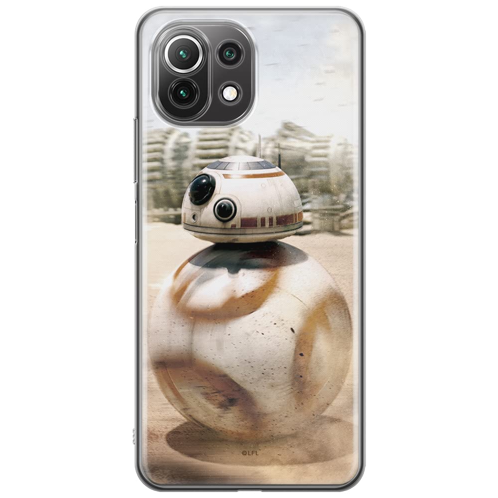 ERT GROUP mobile phone case for Xiaomi 11 Lite 4G/5G original and officially Licensed Star Wars pattern BB 8 001, case made of TPU — image 1