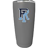 R and R Imports Rhode Island University 16 oz Stainless Steel Insulated Tumbler Gray Officially Licensed Collegiate Product Single
