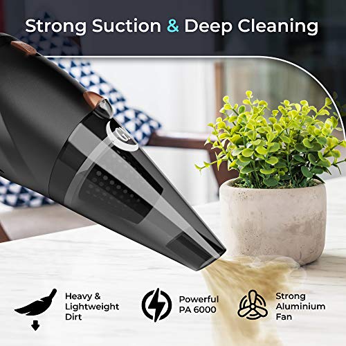 GN Handheld Car Vacuum Cleaner 12v Portable Cordless Vacuum with