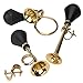 Kings County Tools Old Fashioned Solid Brass Bike Horns (Set of Three) | Handmade Design | Decorative and Functional