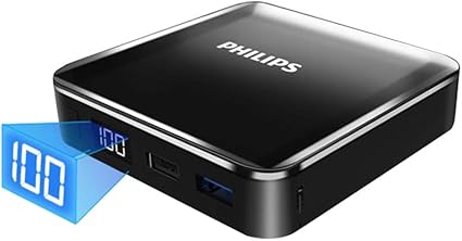 Amazon Philips モバイルバッテリー 000mah 大容量 モバイルバッテリー 軽量 Pse認証済 急速充電 Led 残量表示 Type C Micro 2つ入力ポート コンパクト 小型 持ち運び 充電器 スマホ Iphone Ipad Android対応 フィリップス Dlp8727n モバイルバッテリー 通販