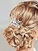 Unicra Wedding Hair Combs Hair Accessories with Bead and Rhinestones for Women (Gold)