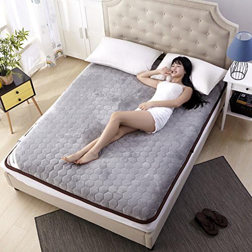 Japanese Sleeping Tatami Floor mat, Foldable Futon Mattress mat Pad Topper Bed roll For bed Studtents Dorm Home Meditaion -I 120x200cm(47x79inch)