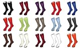 1 Pair of Antonio Ricci Solid Color Men's COTTON Dress Socks-12 Colors Available