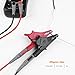 TACKLIFE Electronic Test Leads Kit, Digital Multimeter Leads with Test Extension, Alligator Clips, Retractable Alligator Clips Replaceable Test Meter & Clamp Meter Probes Tips Set of 6 Pieces, METL03