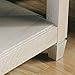Sauder Edge Water Side Table, Chalked Chestnut finish