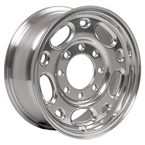 OE Wheels LLC 16 Inch Fit GMC Chevy 2500 3500 8Lug CV82 Polished 16x6.5