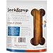 Jack&Pup 6-inch Jumbo Bully Sticks (6 Pack) Single Ingredient, Extra Thick Pizzle Sticks for Dogs | Longest Lasting Bully Sticks for Medium to Large Dogs