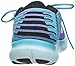 Nike Womens Free Rn Motion Flyknit Gamma Blue/White/Blk/Hypr Vlt Running Shoe 8 Women US