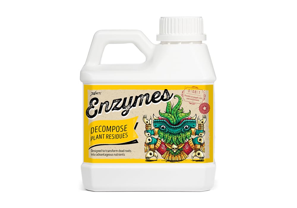 Xpert Nutrients Enzymes - (1L) -Liquid Enzyme Formula, Efficient Plant Nutrient for Indoor and Outdoor