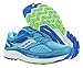 Saucony Women's Guide 10 Running Shoe, Light Blue/Blue, 9.5 M US