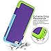 iPhone 7 Case, ELOVEN Hybrid Impact Resistant Anti-Scratch Shockproof Bumper Cover Slim Non-slip Grip Heavy Duty Full-Body Protective Case Shell for Apple iPhone 7 4.7 Inch (2016) - Purple