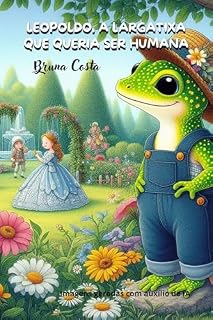 Livro Leopoldo, a Lagartixa que queria ser humana (O baú de valores)