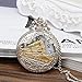 wsloftyGYd Vintage Steam Train Antique Chain Quartz Locomotive Pendant Pocket Watch Gift