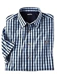 Kingsize Men's Big & Tall Short Sleeve Checkered Sport Shirt