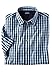Kingsize Men's Big & Tall Short Sleeve Checkered Sport Shirt