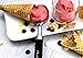 Chefast Ice Cream Scoop Kit - Combo Set of Zinc Alloy Scooper with Non-Slip Handle, Two Stainless Steel Spoons and Gift Box - Lightweight Scoop for Everything from Hard Ice Cream to Gelato and Sorbet