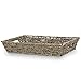 The Lucky Clover Trading Coffee Rectangular Seagrass Tray, 14