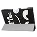 Acer Iconia One 10 B3-A40/A3-A40 Slim Shell Case,Mama Mouth Ultra Lightweight PU Leather Standing Cover For 10.1