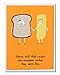 American Greetings Funny Bread and Butter Anniversary Card