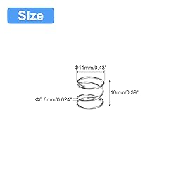 uxcell Compression Spring, 5Pcs 304 Stainless