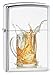 Zippo High Polish Chrome Beer Lighter (Silver, 5 1/2x 3 1/2-Cm)