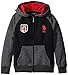 U.S. Polo Assn. Big Boys' Fleece Color Block Jacket, Harvest Orange, 14/16