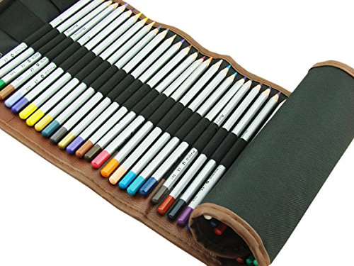Marco 48 Colored Pencils/Drawing Pencils for Sketch/Secret Garden Coloring Book with 48 Pen Pouch