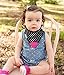 Bazzle Baby Banda Bib Soother, Machine Washable Bandana Drool Bib, 0-24 Months (Set 1)