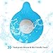 MIBOW Bathtub Drain Stopper Silicone Bath Tub Drain Stopper Plug Cover for Bathroom,Floor Drains and Kitchen, Blue