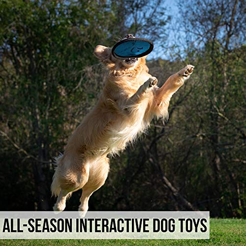 Hyper Pet Flippy Flopper Dog Frisbee Interactive Dog Toys [Flying Disc