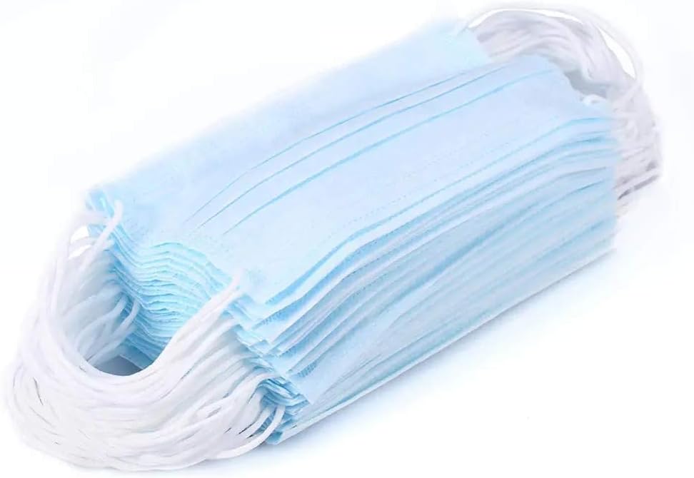 Dust Mask Mask - Dustproof Mouth Cover Anti-Fog Dustproof Protective Air Purifying Hanging Ear Non-Woven Face Mask 50pcs Random Color Disposable Face Mask Mouth Dust Face Mouth Masks