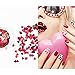 24 Boxes Nail Art Sequin Slime Supplies Kit Heart Shape Glitter For Nail Face Eye Slime Decoration by Happlee