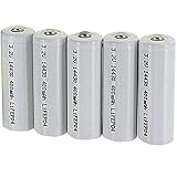 5pk Li-FePO4 Size 14430 Rechargeable 3.2V 400mAh Batteries For Solar Lights Garden Lights , Security System Panels, LED Flashlights FAST USA SHIPPING