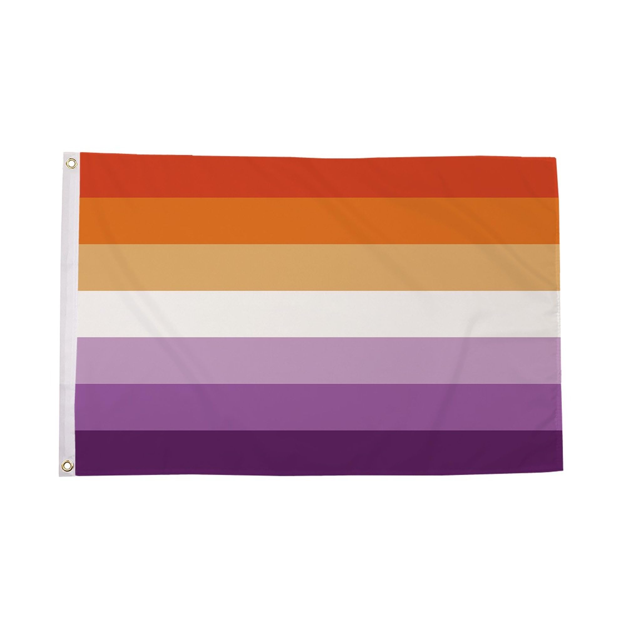 Lesbian Sunset Stripes Small Flag 3ft x 2ft (90cm x 60cm)