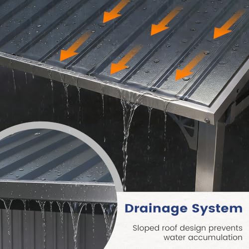 Murago 12'x20' Lean-to Gazebo Review: Wall-Mounted Hardtop Patio Shelter image 11