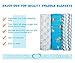 Swaddling Blankets Set of 3 for Boys and Girls Also for Stroller Cover and Baby Wrapping Pre-washed and Very Easy To Use