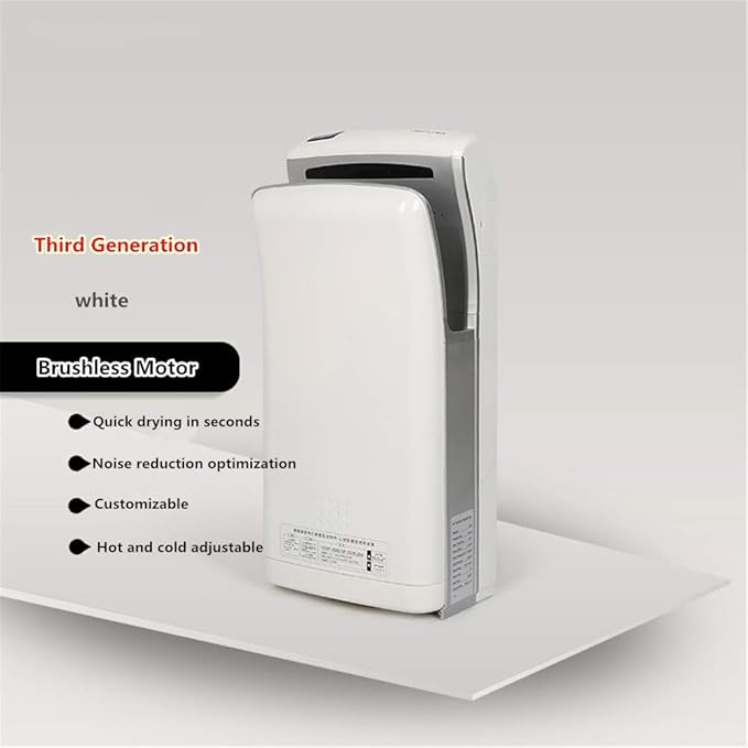 High Speed Automatic Bidirectional Jet Hand Dryer 1000w 220v Hand Dryers For Bathrooms