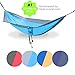 [Premium Double Hammock & Strap Bundle] Serac Sequoia XL Wide Camping Hammock with Ultralight Ripstop Nylon and Quick-Hang Suspension System - for The Backpack, Travel & camzping (Snowmelt Grey/Teal)