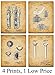 Golf Pictures Patent Art Prints - Set of Four Golf Prints Photos (8x10) Unframed - Golf Posters for Walls
