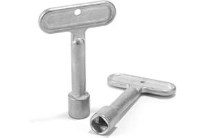 lasuroa 2 Pack 3/8" Hydrant Key for Zurn P1300-PART-13-KEY, Water Spigot Key Tool for Wall Hydrant Faucets, Outdoor Hose Valv