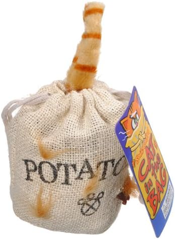 cat in potato sack toy