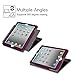 Fintie iPad 2/3/4 Case - [Multi-Angle Viewing] 360 Degree Rotating Smart Stand Cover with Auto Sleep/Wake Feature for Apple iPad 4th Gen with Retina Display/iPad 3 / iPad 2, Purple