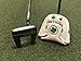 Shamrock Clover Mallet Putter Covers - Replacement Putter Headcover - Compatible with Odyssey 2 Ball - Ping, Scotty Cameron and EVNROLL Putters (White)